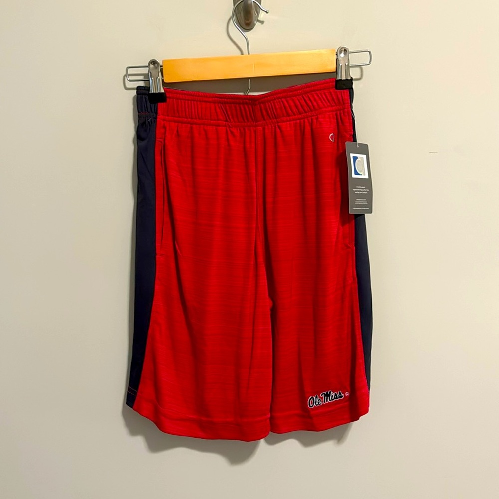 NWT Ole Miss youth athletic shorts Youth small